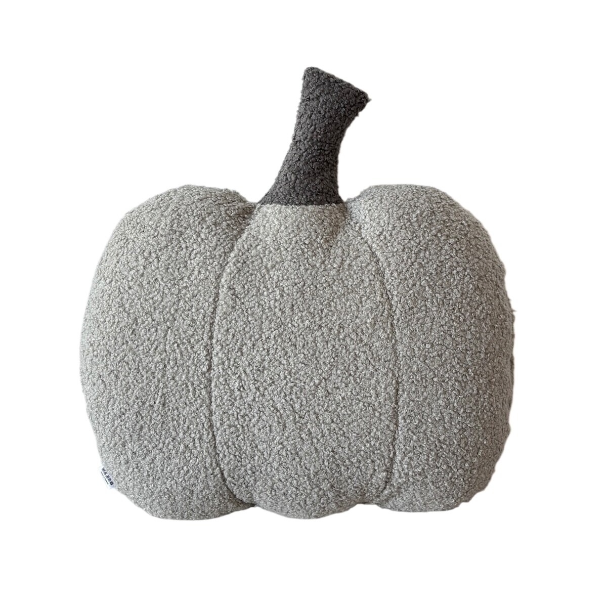 Poduszka jesienna Dynia boucle szara