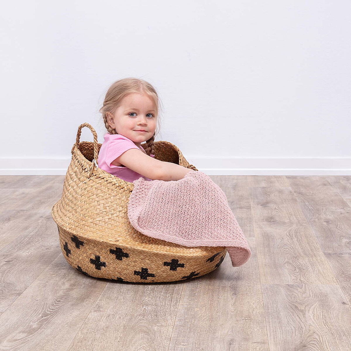 Pled Wooly pink, 110x0,5x86cm