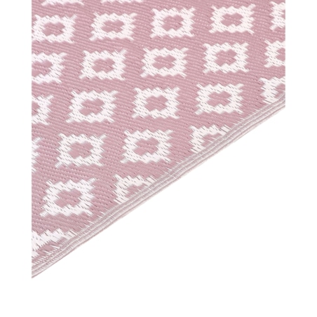 Dywan zewnętrzny 120 x 180 cm różowy THANE