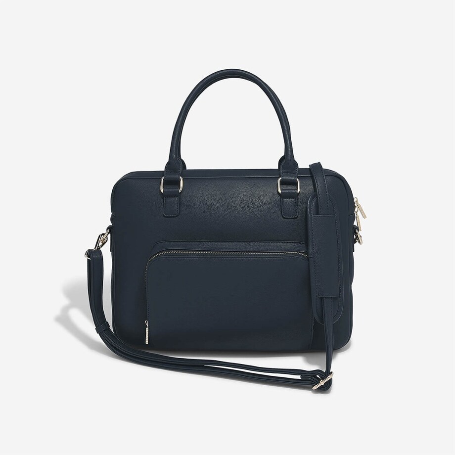 Torba na laptop Stackers Pebble granatowa