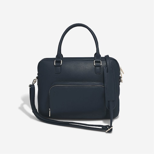 Torba na laptop Stackers Pebble granatowa