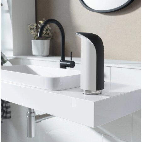 UMBRA dozownik do mydła EMPEROR czarno biały