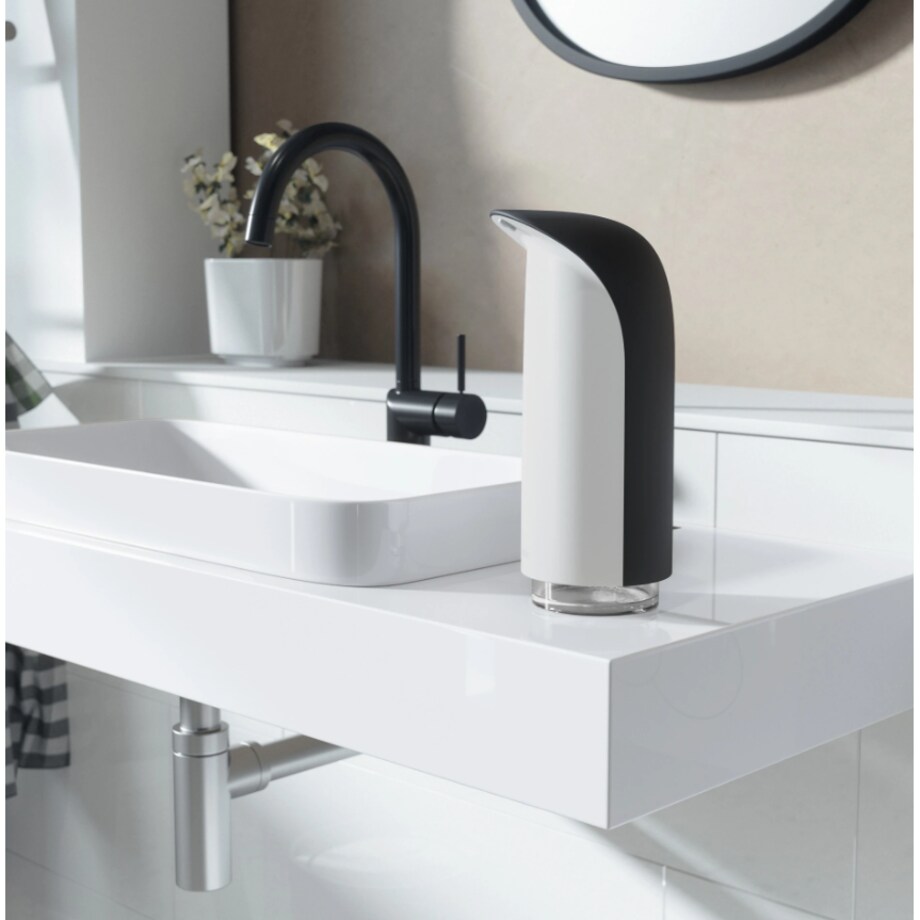 UMBRA dozownik do mydła EMPEROR czarno biały