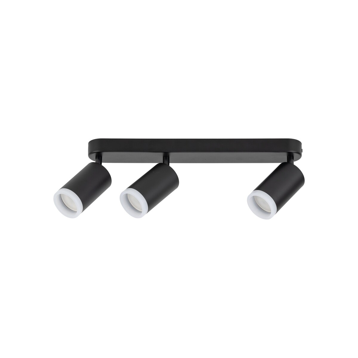 Lampa sufitowa reflektor JET BLACK 6914 TK Lighting czarna listwa 3xGU10 regulowane spoty LED do salonu kuchni