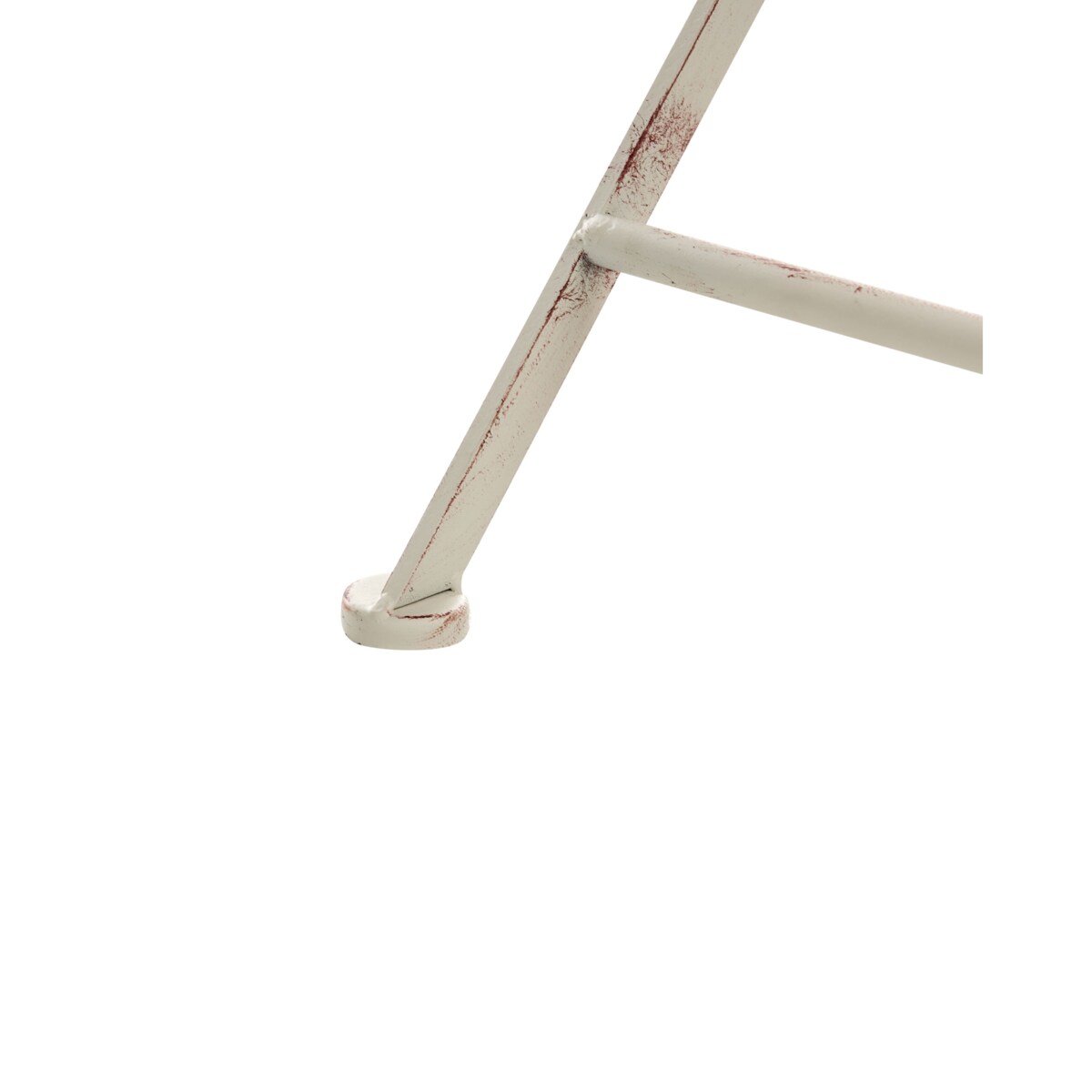 Zestaw 2 krzeseł ogrodowych COGGIA Składane Metal Jasnobeżowy