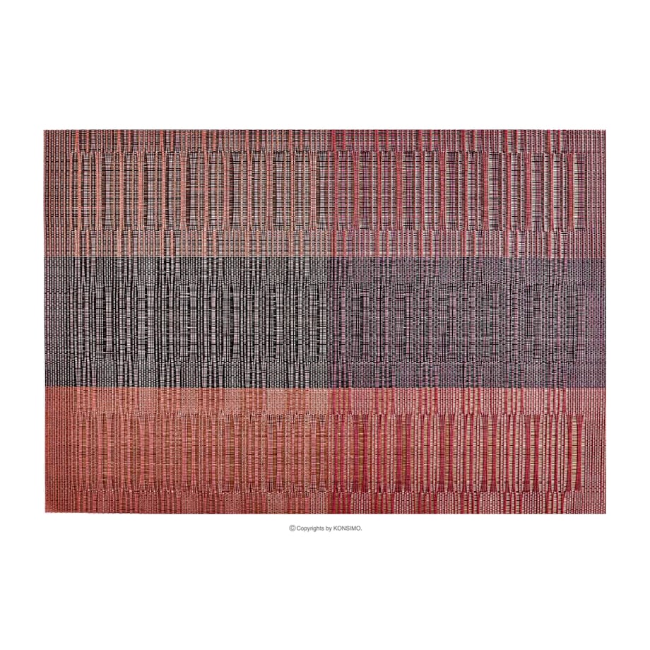 Konsimo TALIS Zestaw podkładek 4szt., fioletowy/różowy