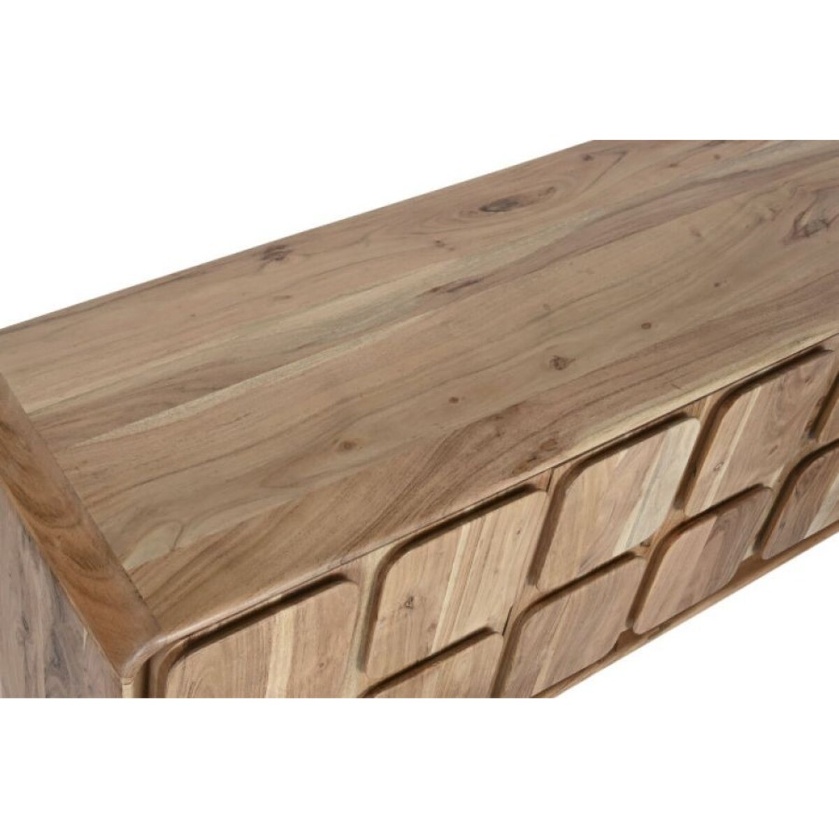 Komoda RTV z drewna akacjowego 50x170x40 cm ROBIN