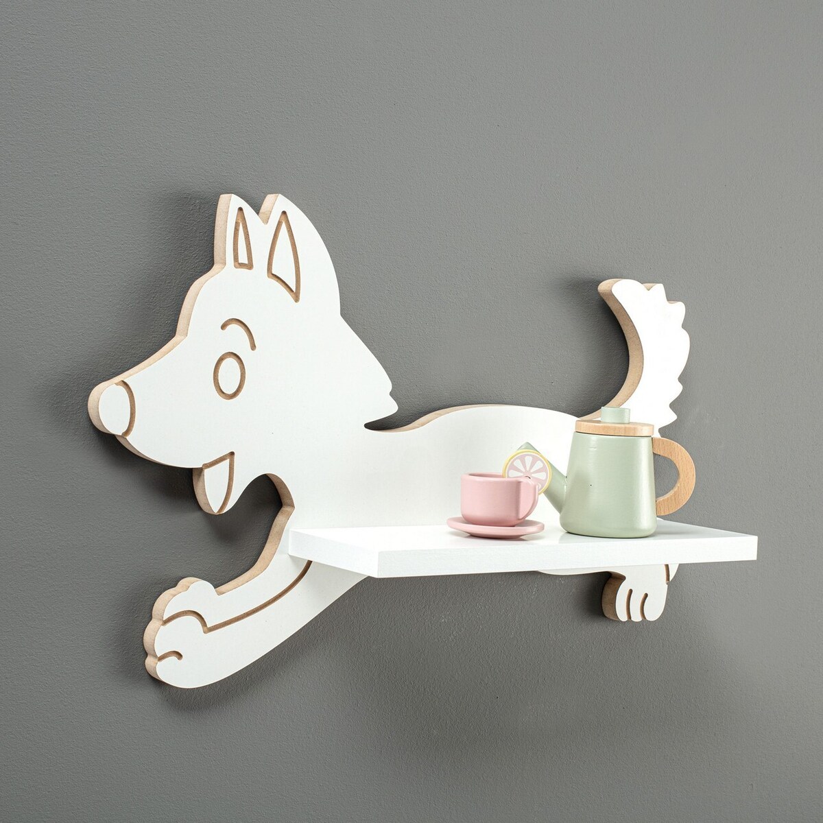 Półka Little Dog 53x14x35cm, 53 x 14 x 35 cm