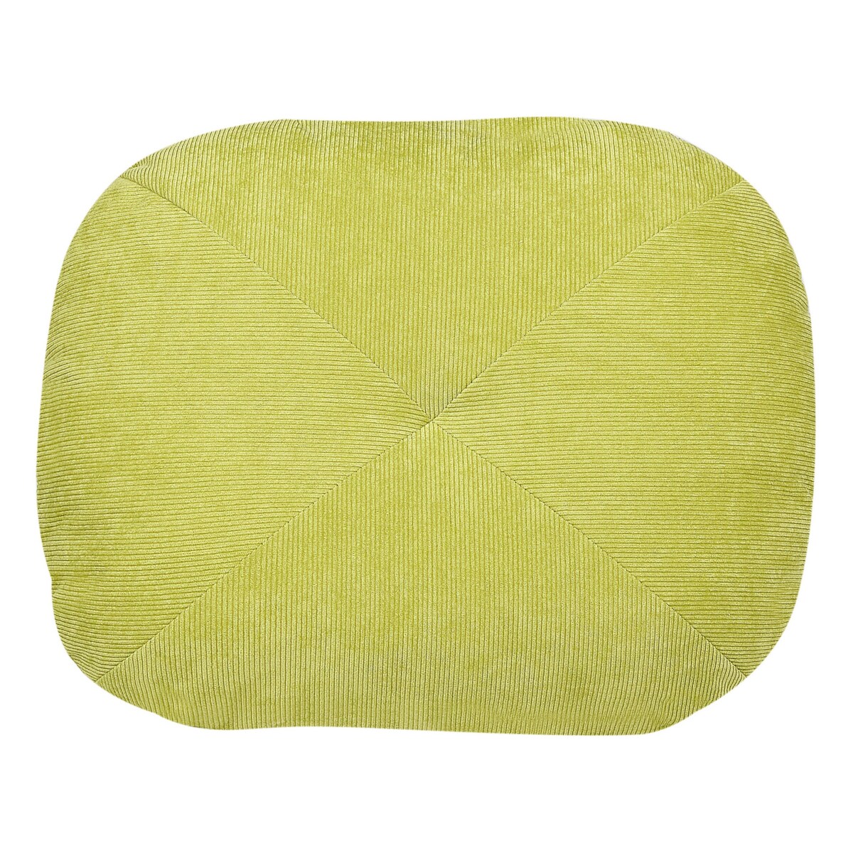 Sofa rozkładana jednoosobowa sztruksowa jasnozielona OLDEN