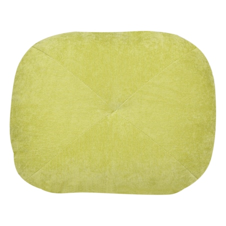 Sofa rozkładana jednoosobowa sztruksowa jasnozielona OLDEN