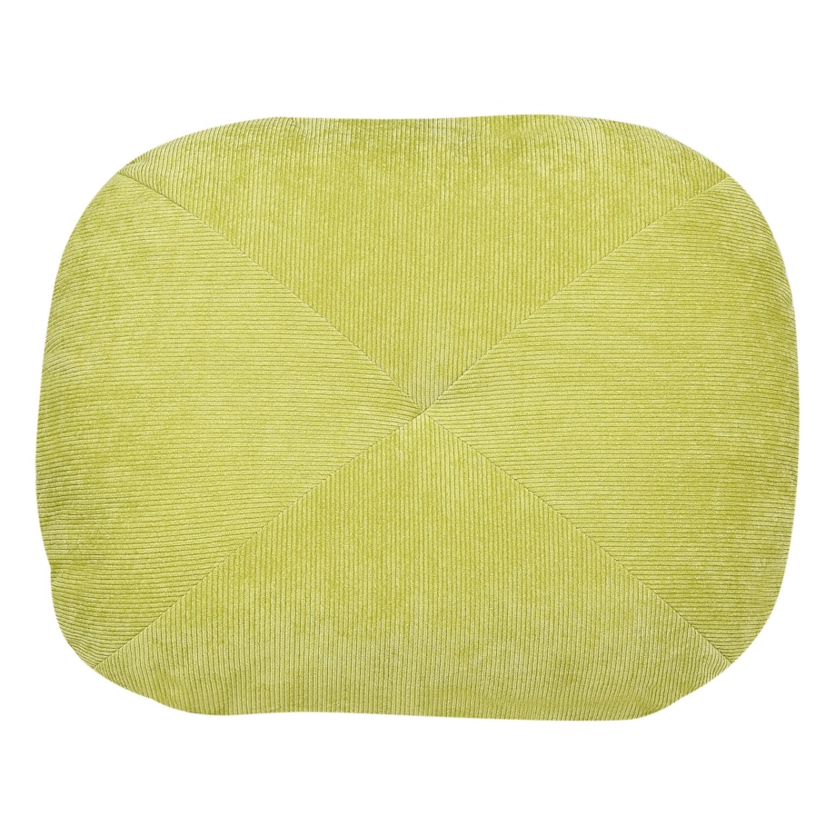 Sofa rozkładana jednoosobowa sztruksowa jasnozielona OLDEN