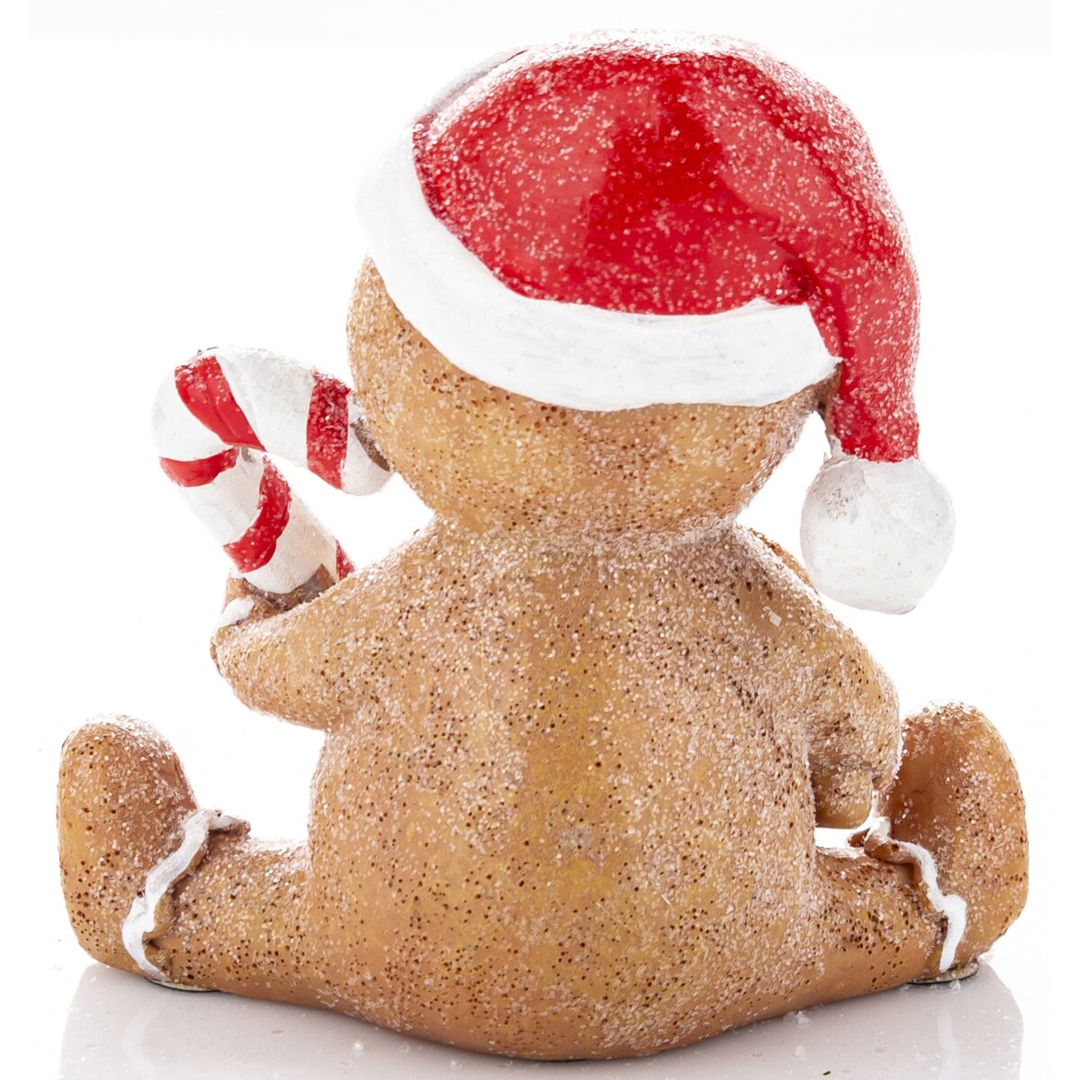 Dekoracja - Miś jako piernikowy ludzik 9x8,5x4,5 cm ZENZERO