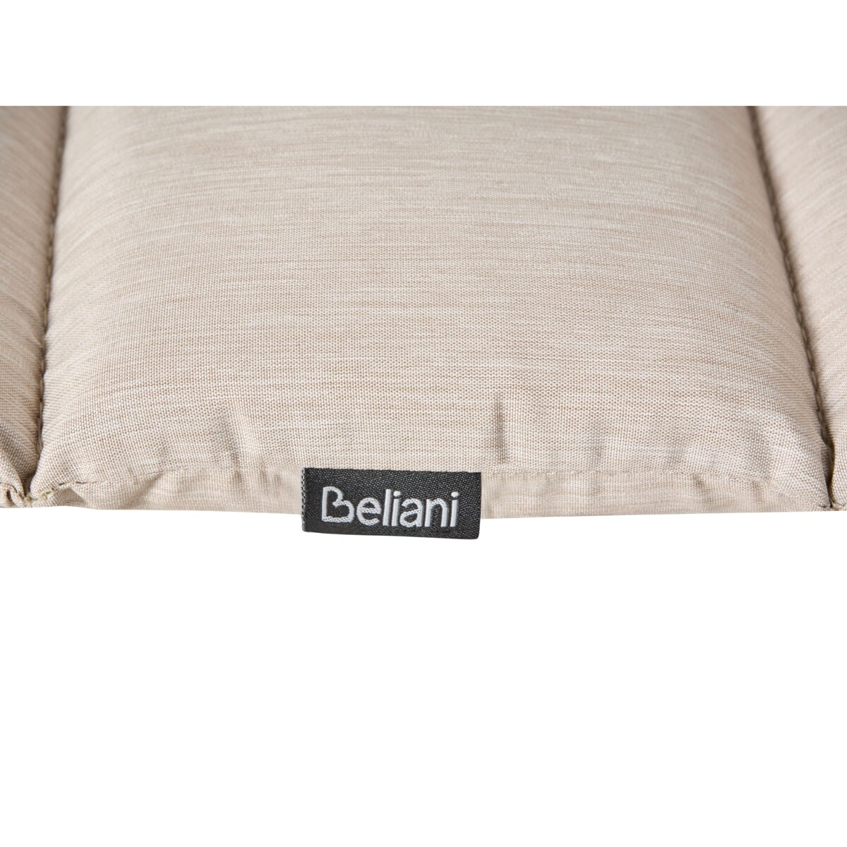 Poduszka na leżak ogrodowy BRESCIA PREMIUM 180 x 60 cm Jasnobeżowy