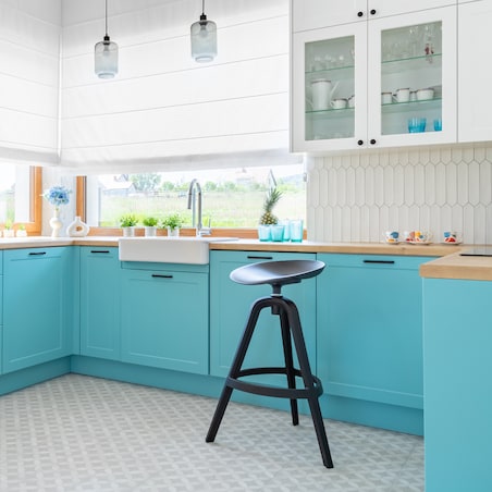 Hoker Preto 58x58x85cm, 58 x 68 x 85 cm