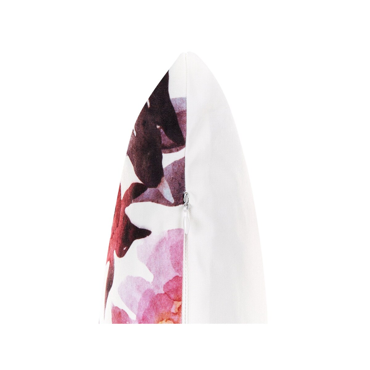 2 poduszki ogrodowe w kwiaty 40 x 60 cm biało-różowe LANROSSO