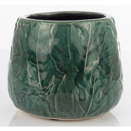 Osłonka ceramiczna zielona 12x15x15 cm COMINO