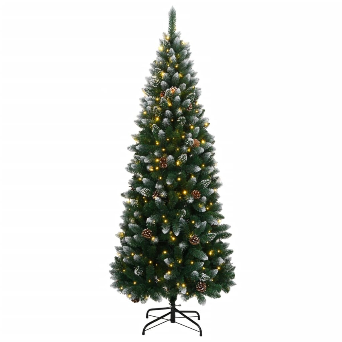 vidaXL Sztuczna choinka, 300 lampek LED, 240 cm