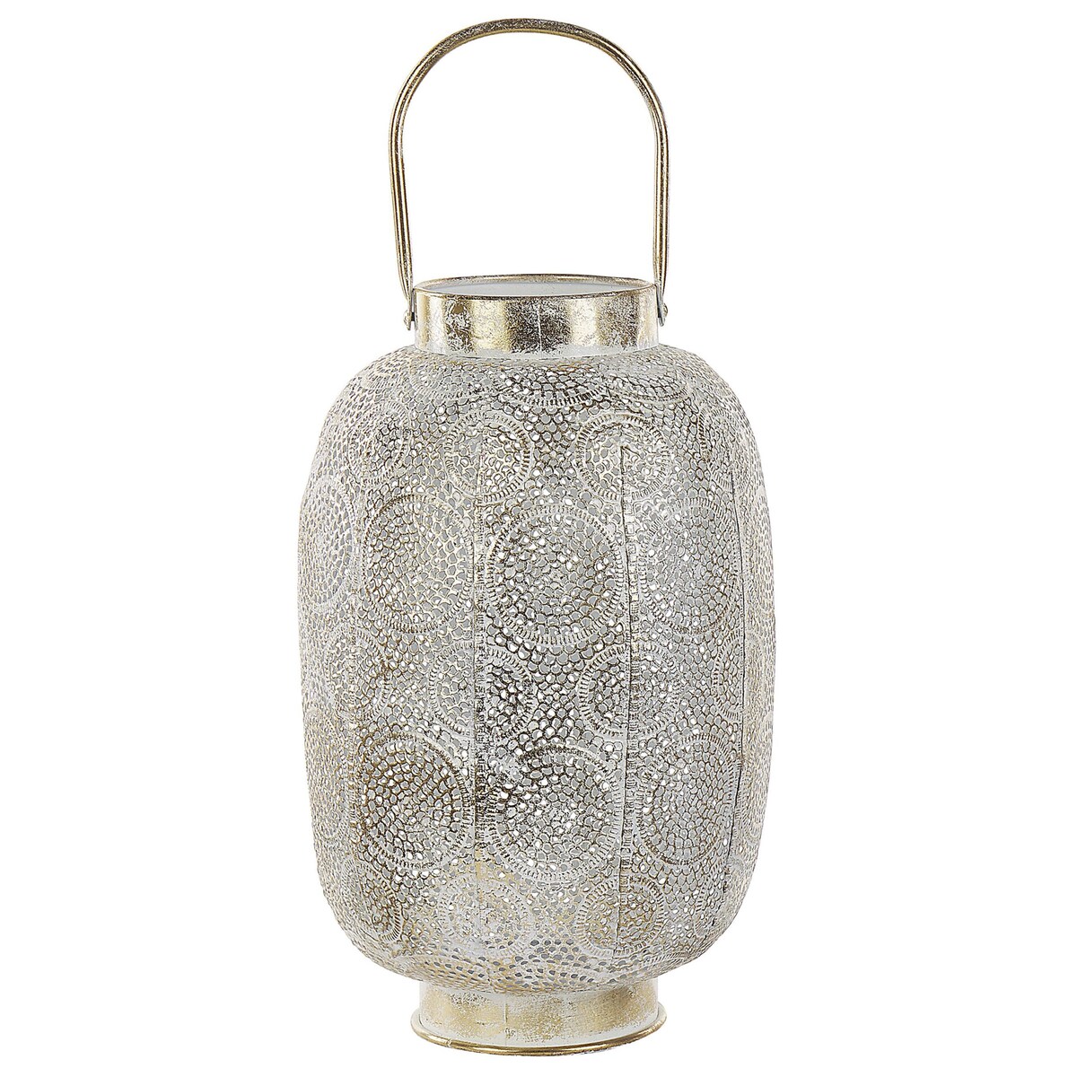 Lampion LANTAU Metal 40 cm Złoty