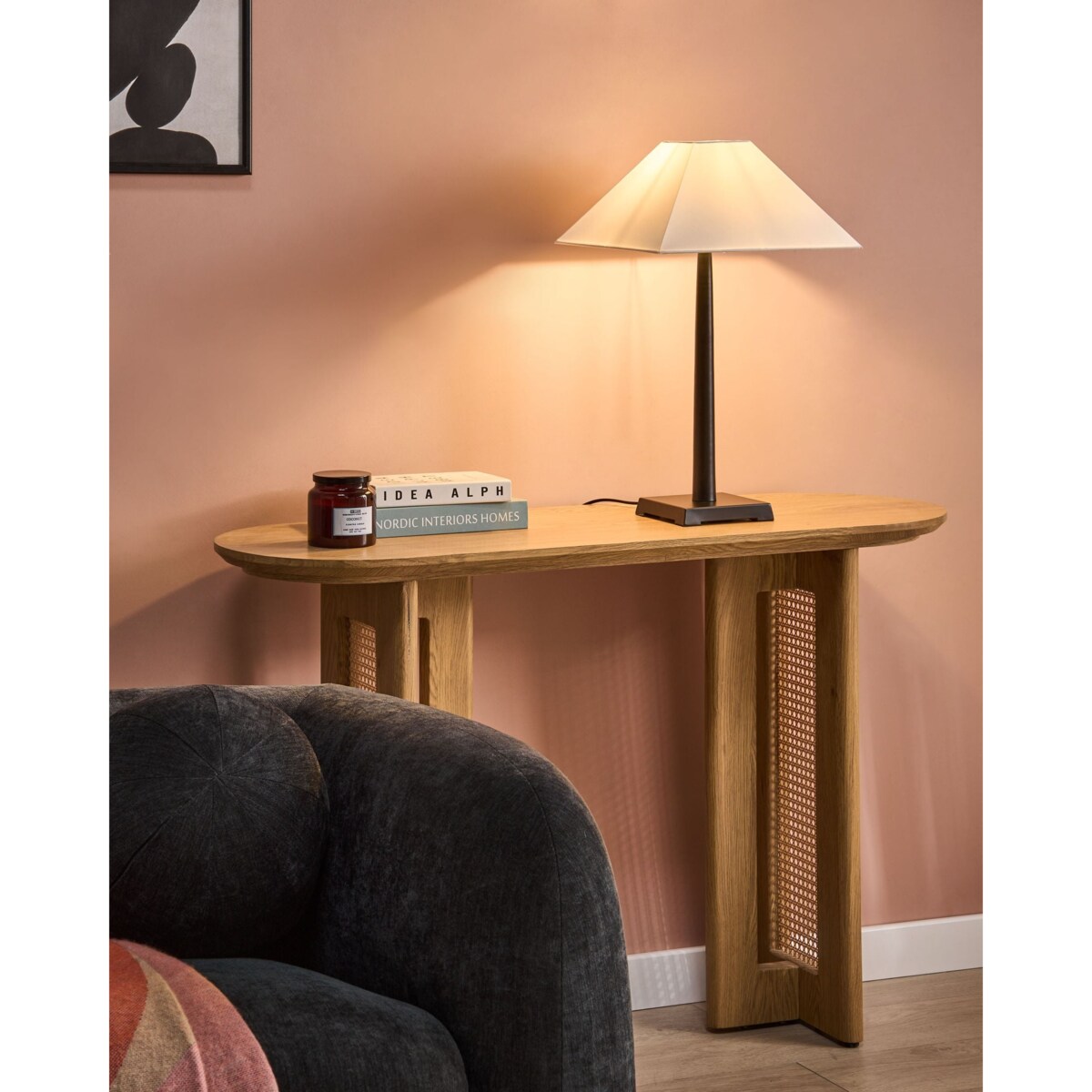 Lampa stołowa DHUD Metal Czarny