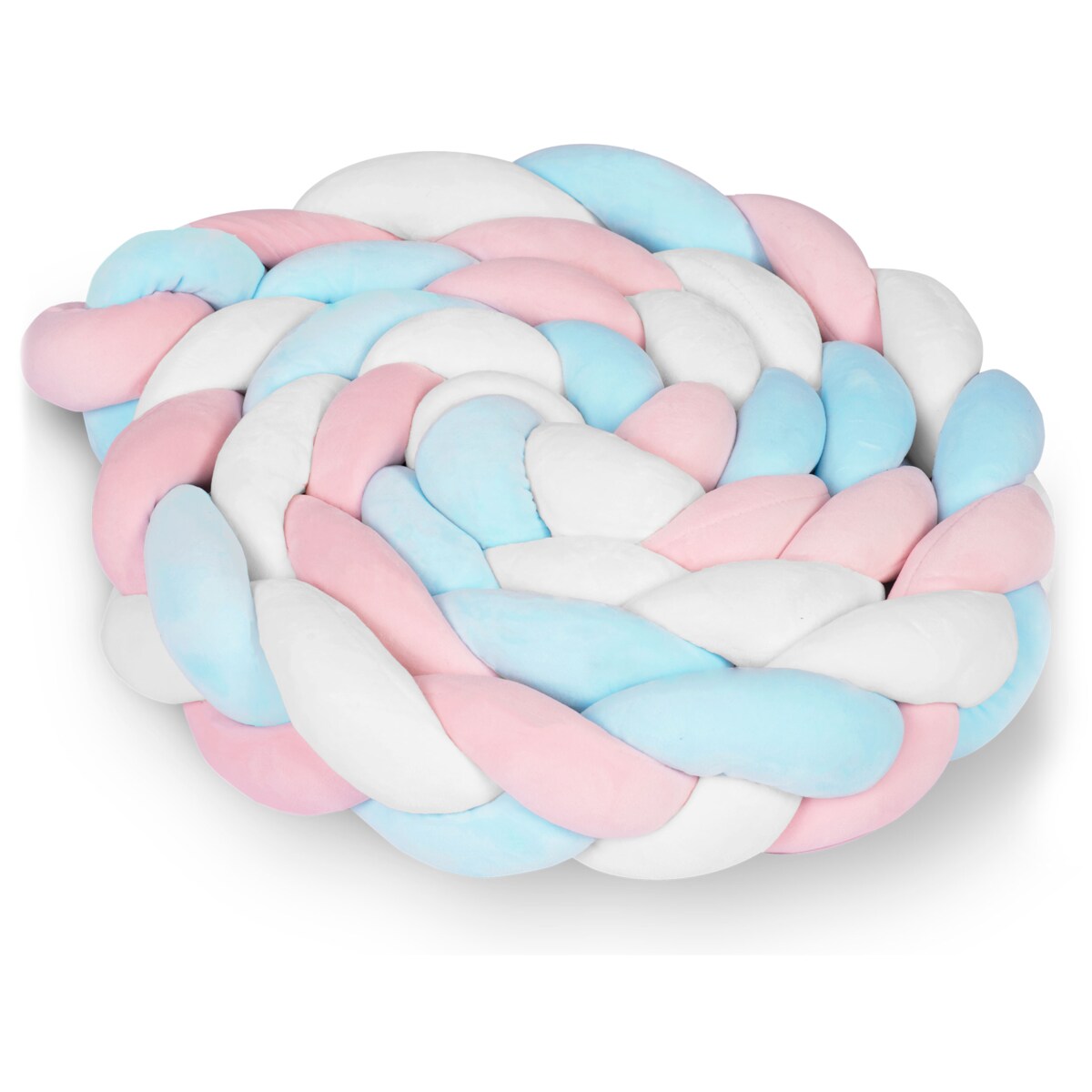 Ochraniacz do łóżeczka warkocz otulacz pleciony 3m Ricokids