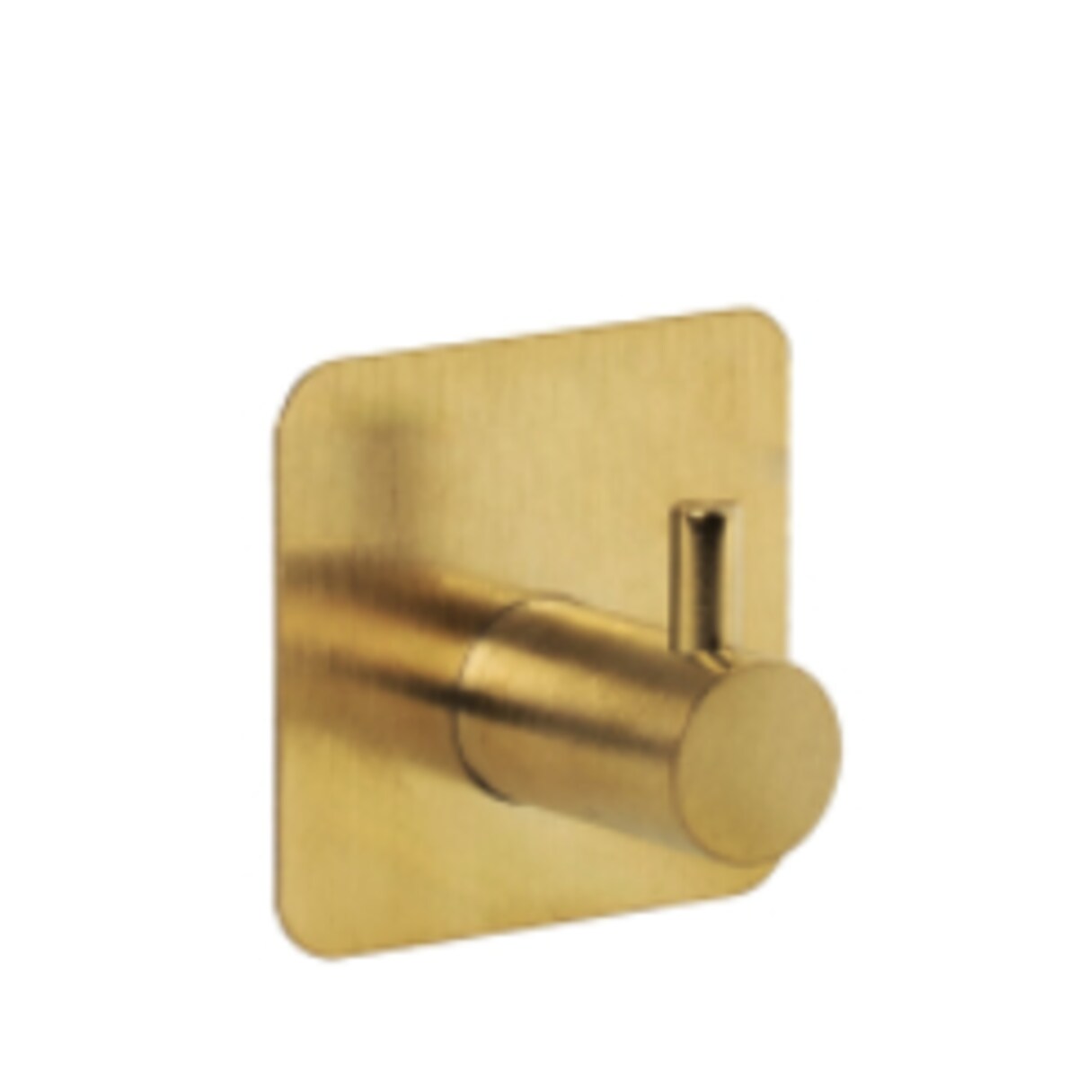 Zestaw 2 wieszaków samoprzylepnych SHP BAROLO złoty