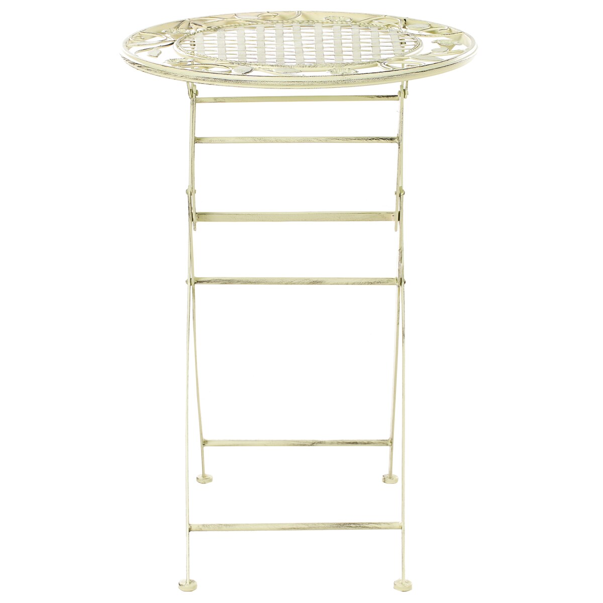Stolik ogrodowy barowy BIVIO 60 cm 60 cm Metal Jasnozielony