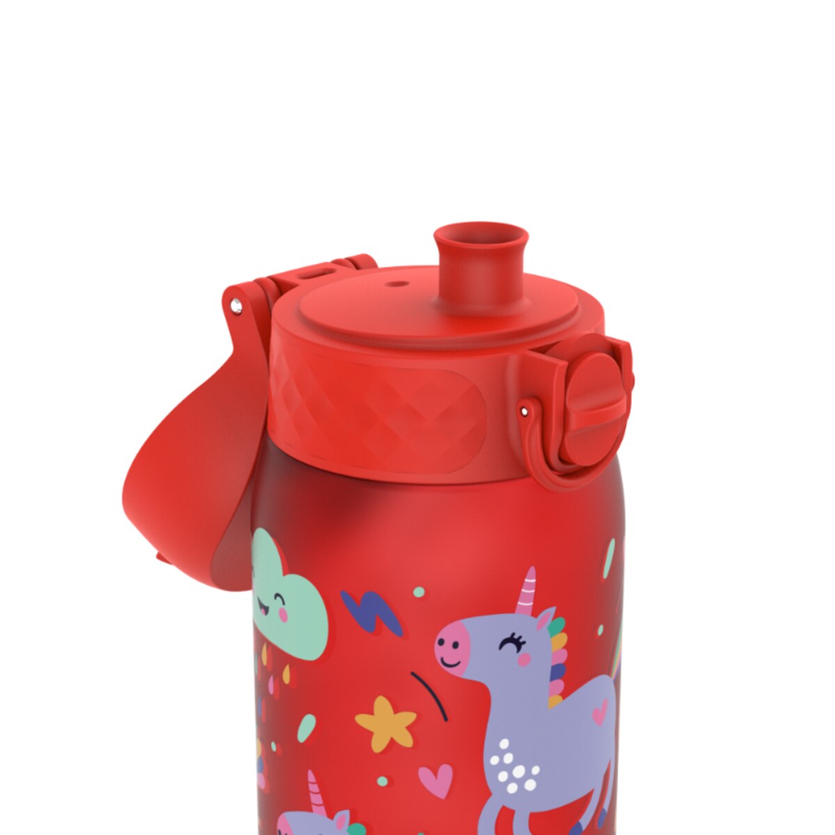 Butelka ION8 I8RF350PRUNI Unicorns (Red)