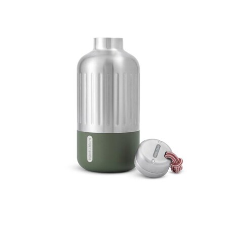 Butelka na wodę oliwkowa Explorer, 650 ml, Black+Blum
