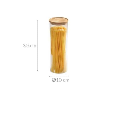 Pojemnik na makaron, 1,8 L, szkło, KESPER