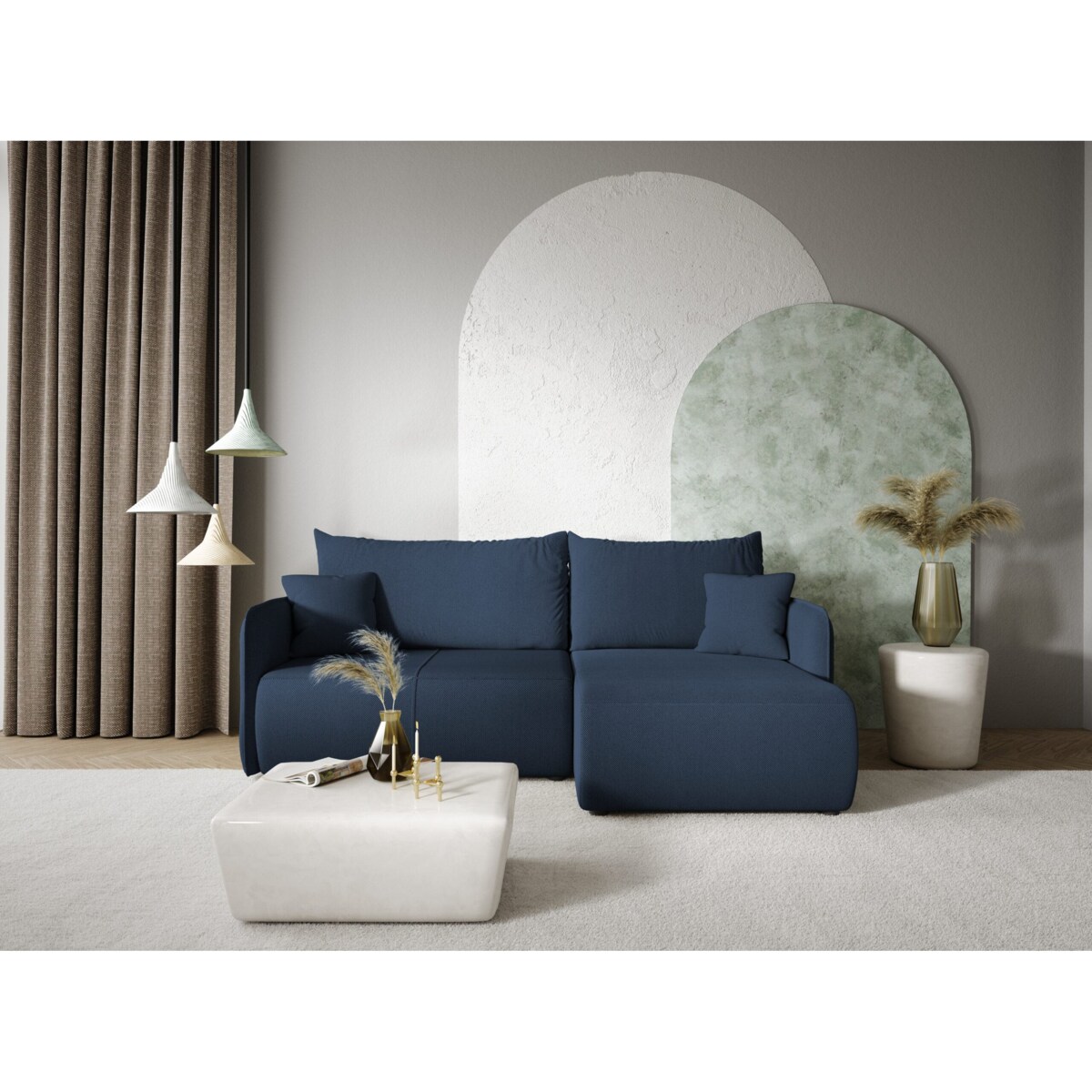 Narożnik FOREST L z funkcją spania Kolor: Curio 78