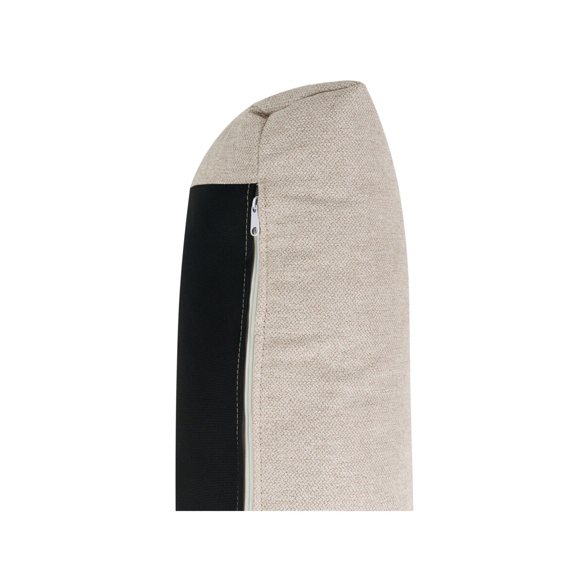 Sofa narożna prawostronna SIGGARD Beżowy Tkanina