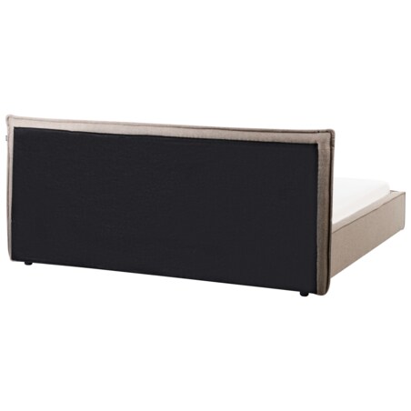 Łóżko wodne LESTRE 180 x 200 cm Beżowoszary