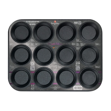 Forma do pieczenia muffinów babeczek x12 BERLINGER HAUS Purple Eclipse