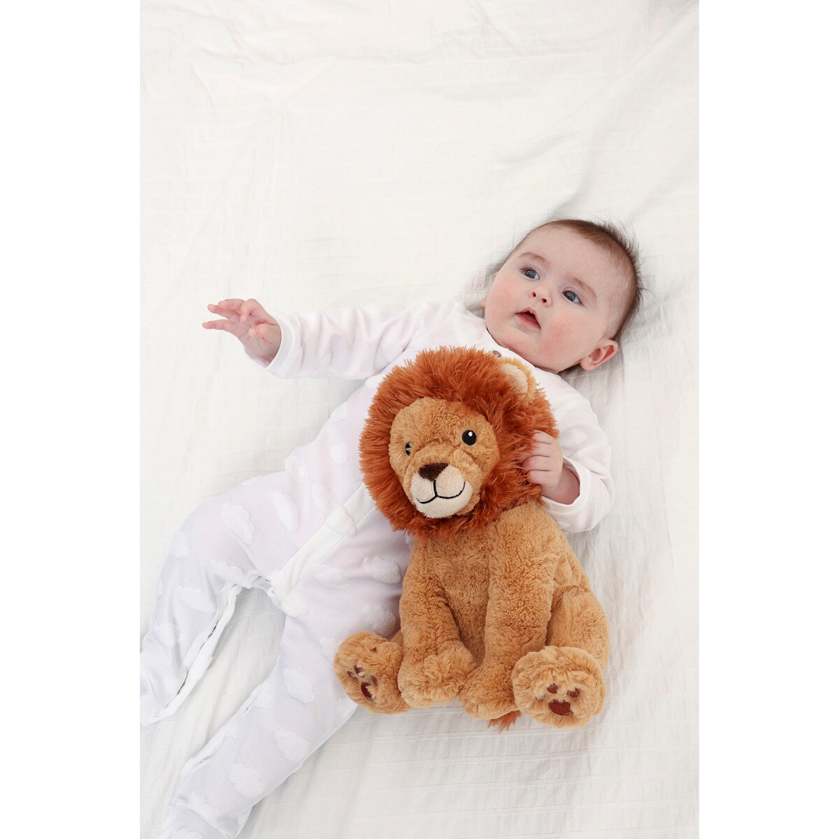 Szumiący lew z czujnikiem dźwięku i pozytywką - Cloud b® Louis Lion™ Smart Sensor