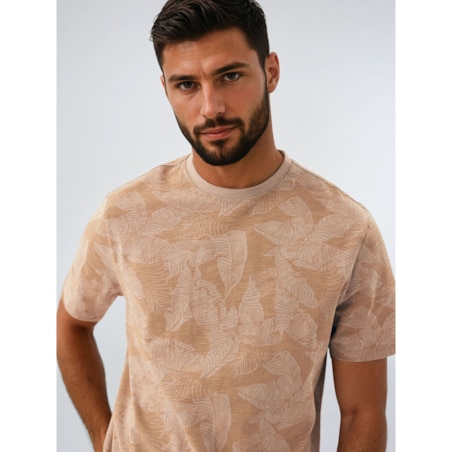 Piżama South 42599 -02X Beżowo-Niebieski, XXL