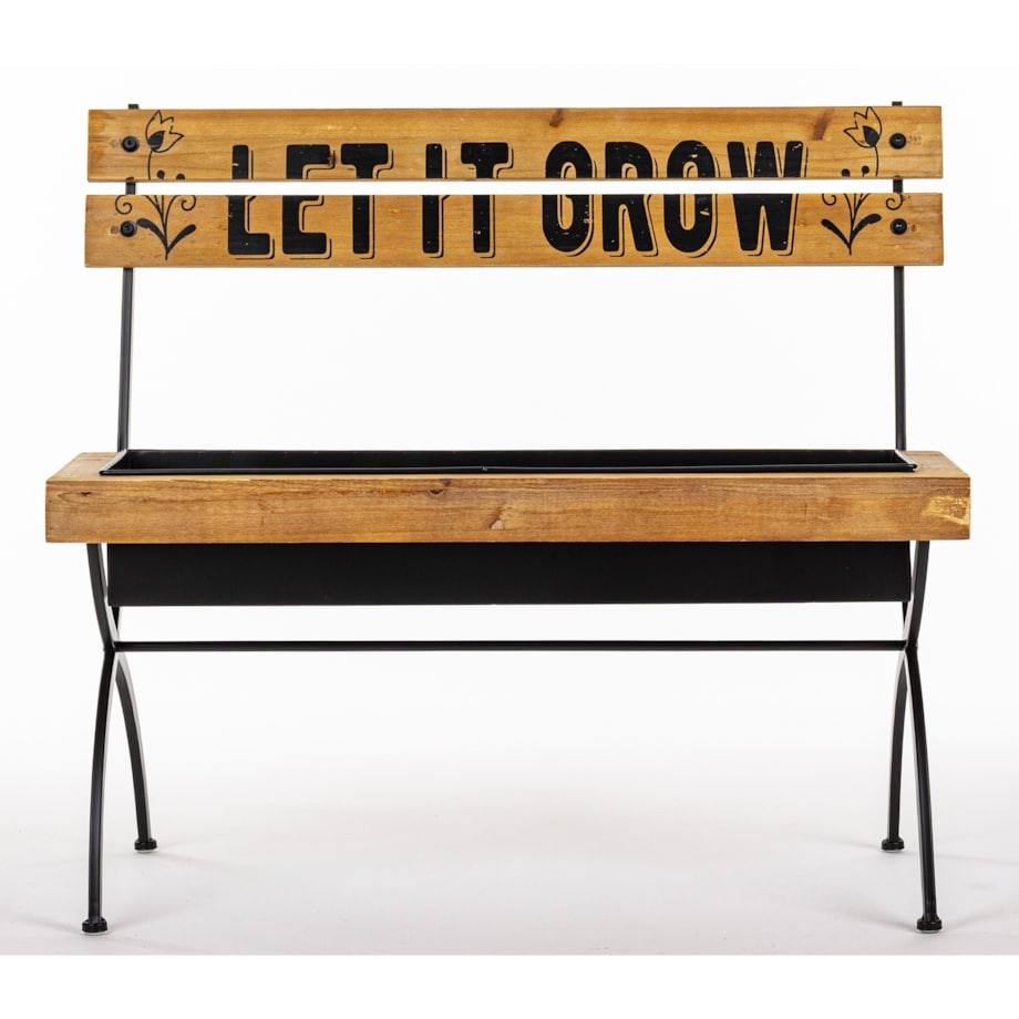 Kwietnik drewniano-metalowy 71x79x39 cm PANCA