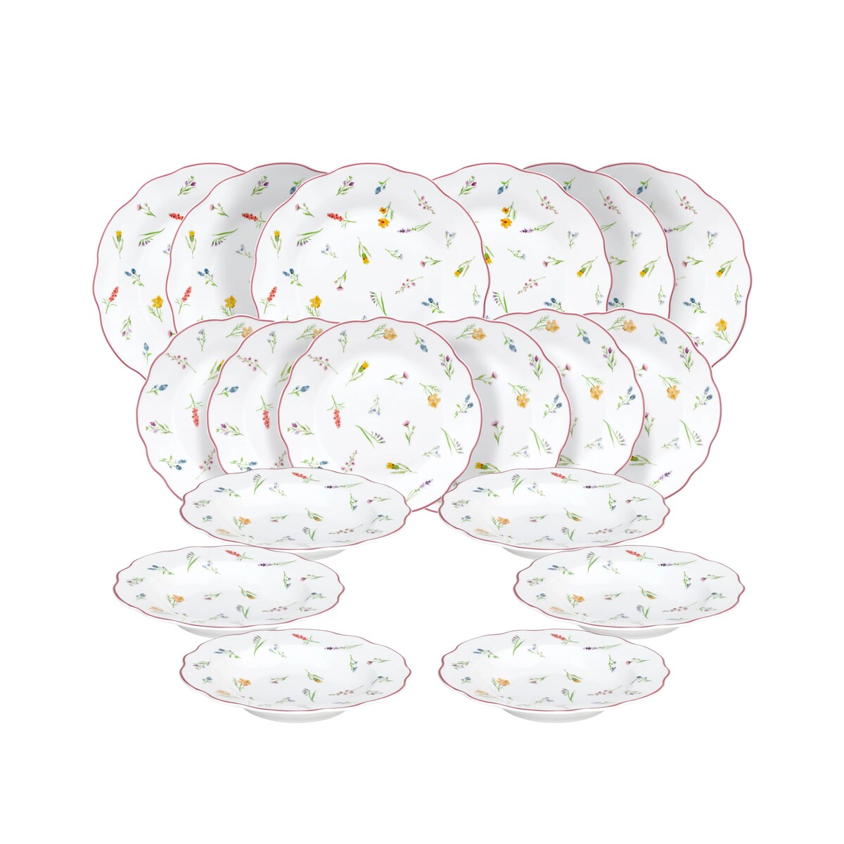 Millefiori Zestaw Obiadowy 18 szt