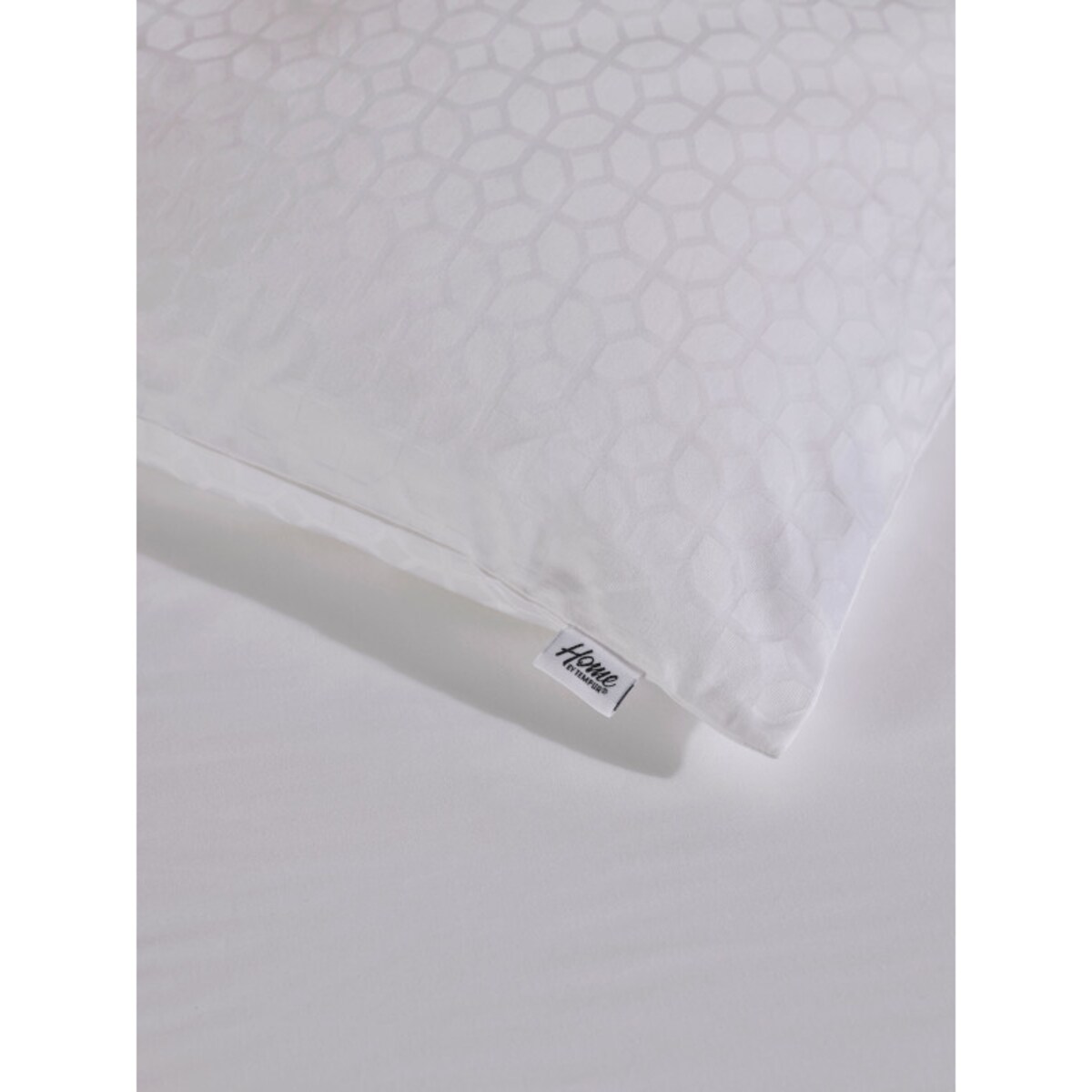 Poszwa na kołdrę Home by Tempur® Luxe Jacquard Cotton 200x220 Biel