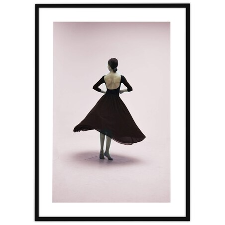 Ramka na zdjęcia 70x100 cm czarna rama MDF z plexi do powieszenia pion poziom klasyczna ramka prostokątna