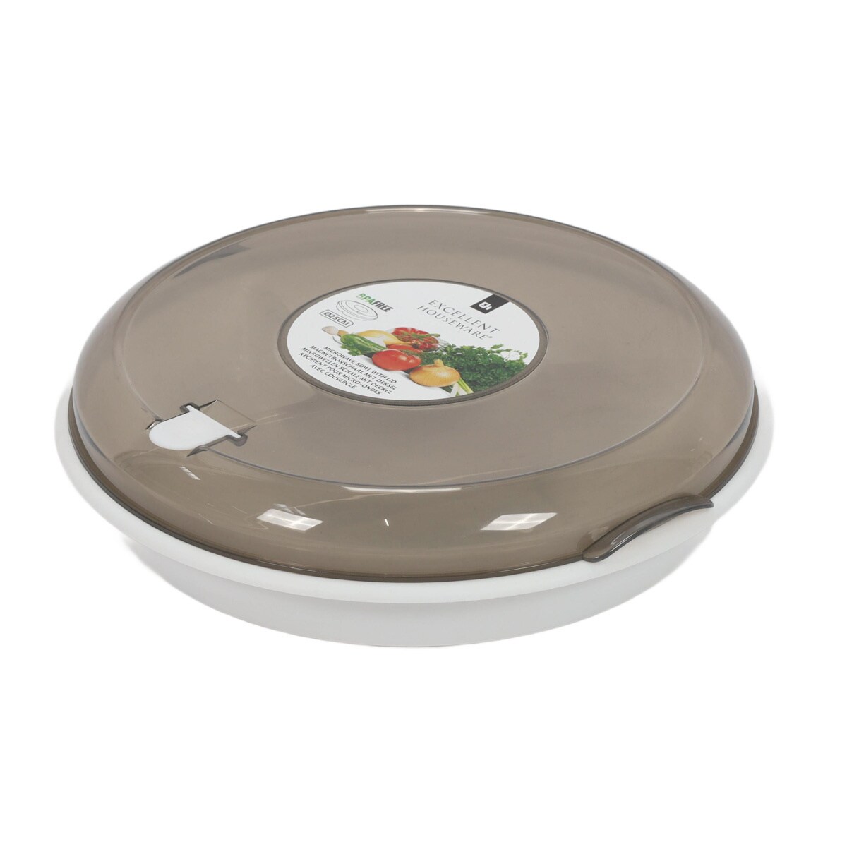 Talerz do mikrofalówki z pokrywką, Ø 24,5 cm