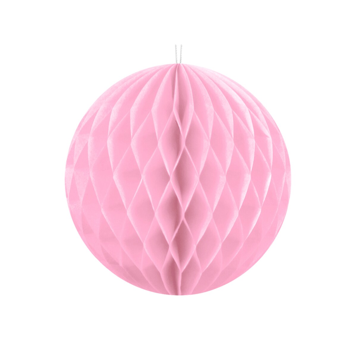 Kula bibułowa, j. różowy, 10cm