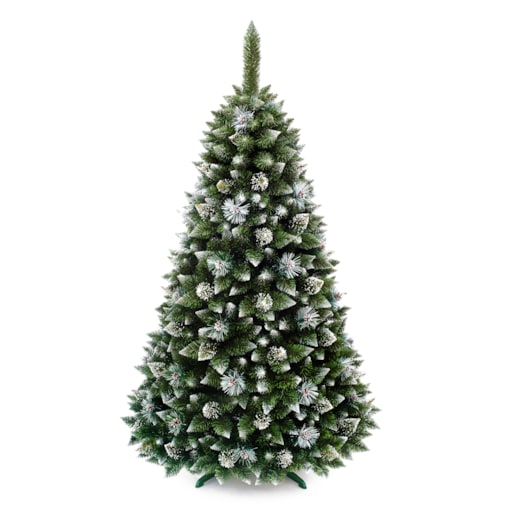 Choinka sztuczna Sosna srebrna z kryształkami