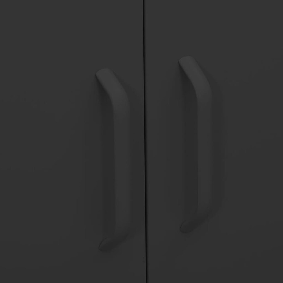 vidaXL Szafka, antracytowa, 80x35x101,5 cm, stalowa