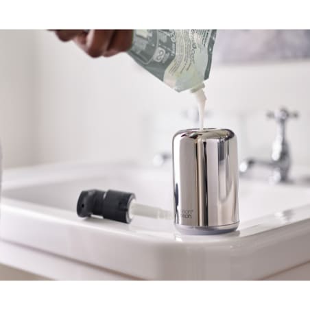 Dozownik do mydła stalowy EasyStore Luxe, 300 ml, Joseph Joseph