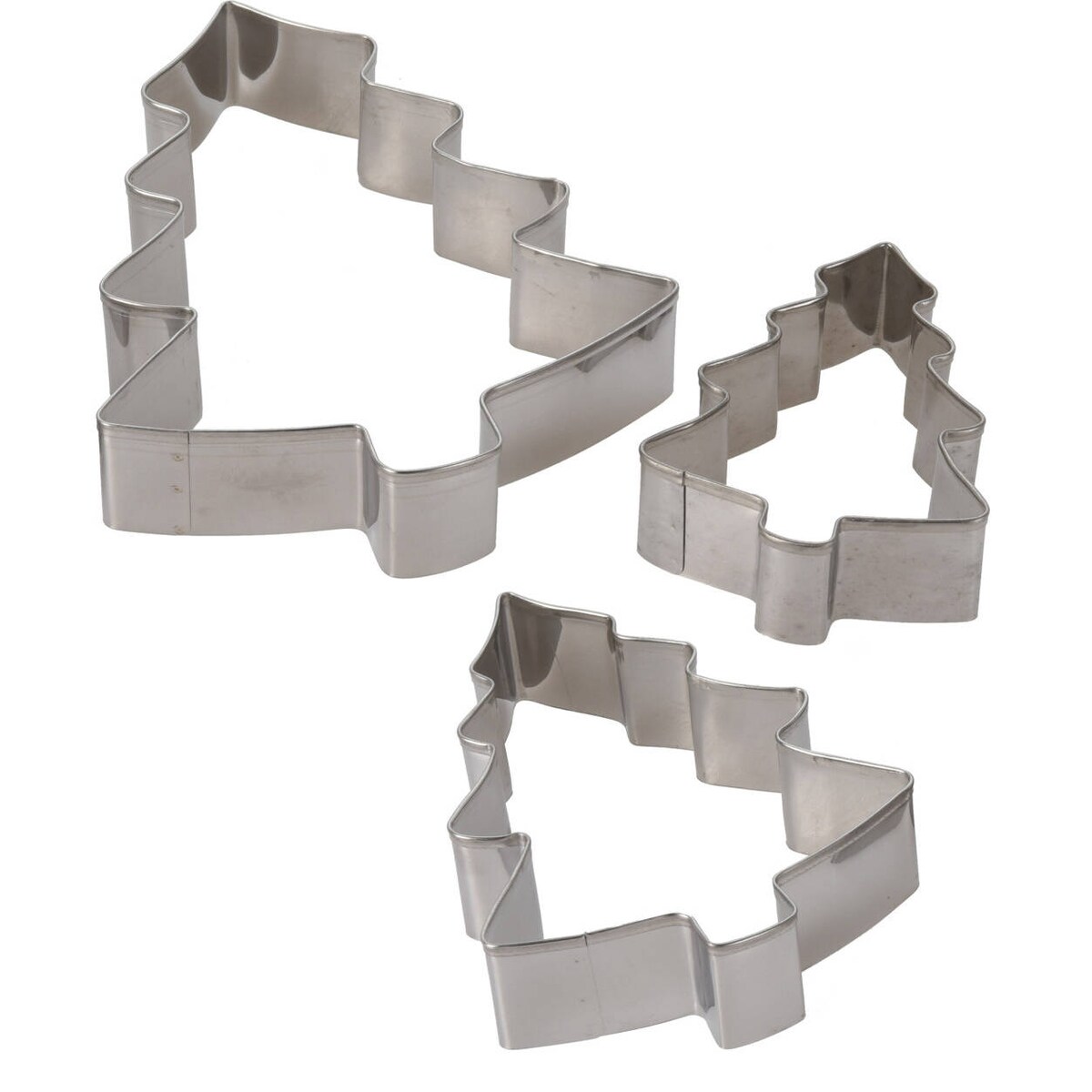 Wykrawaczki do ciastek, motyw świąteczny, 3 sztuki