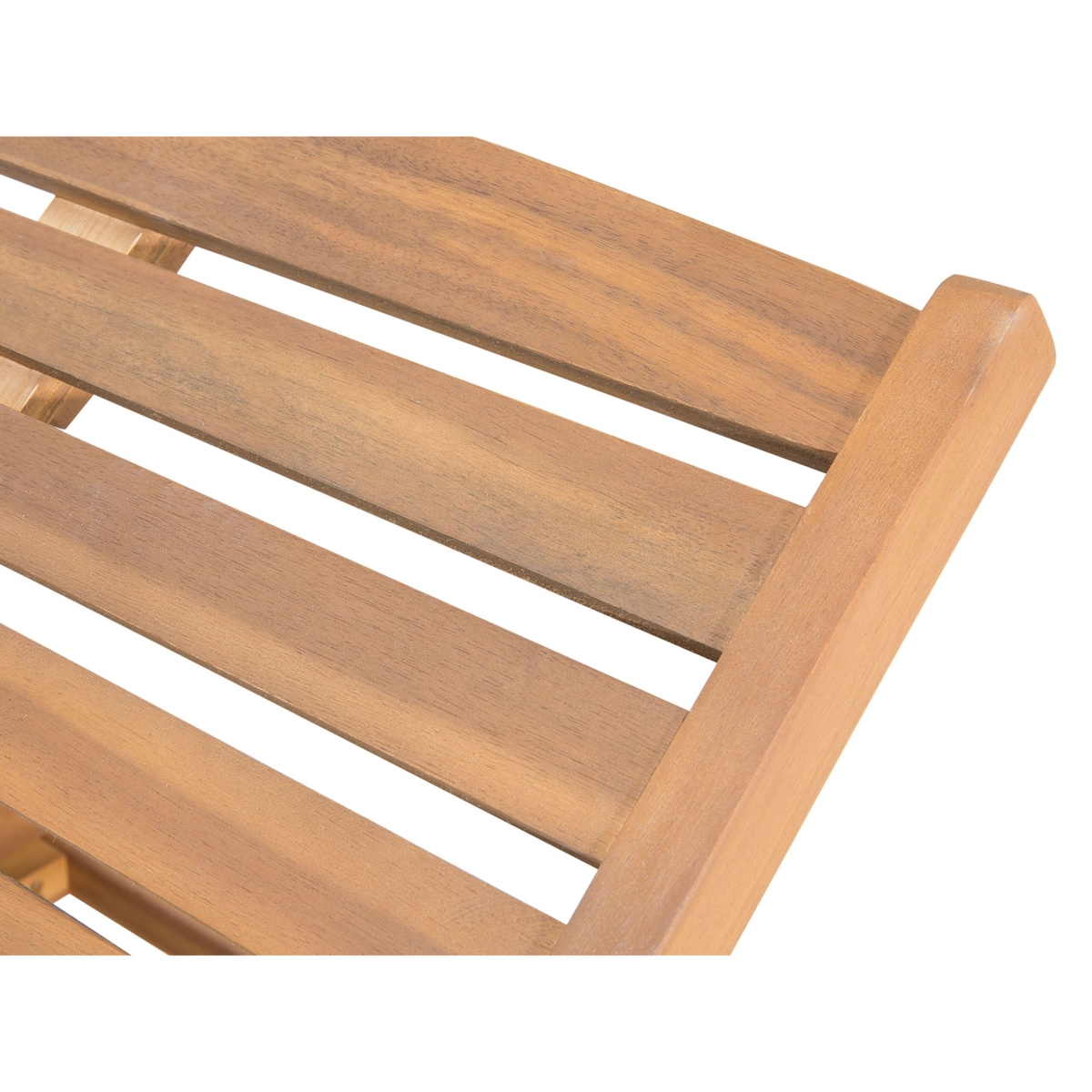 Leżak ogrodowy drewniany jasny CESANA