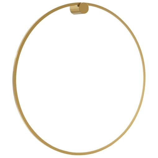 Okrągły kinkiet do łazienki Saturno ML8853 Milagro LED 46W 4000K IP44 złoty