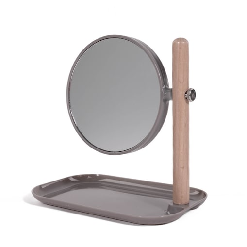 Lusterko kosmetyczne z tacą