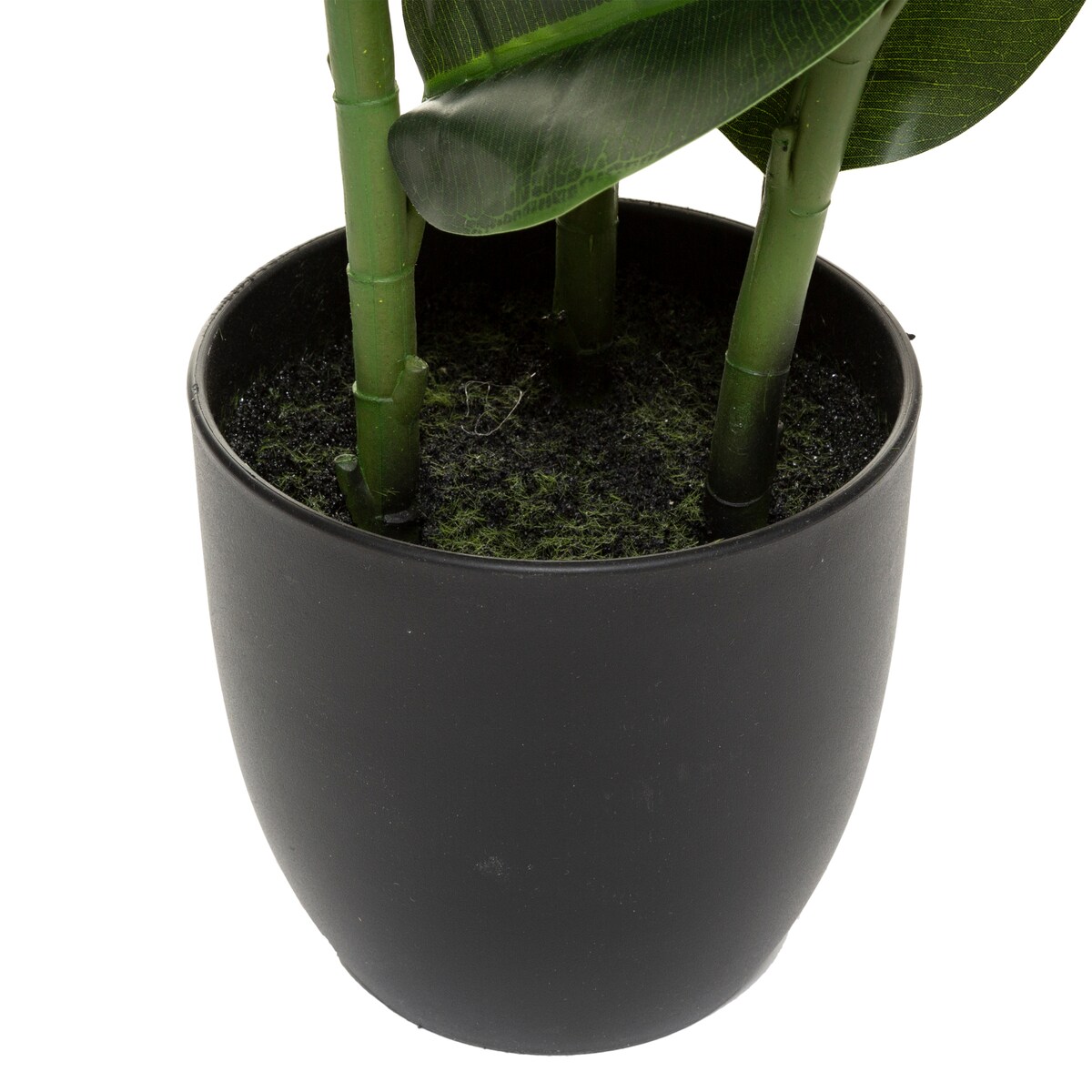 Sztuczny fikus sprężysty w donicy, Ø 40 x 120 cm