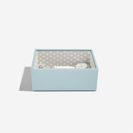 Szkatułka na biżuterię Stackers open mini błękitna